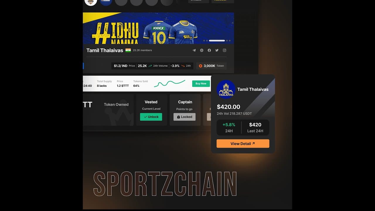 Sportzchain walkthrough thumbnail