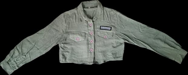 A garment cut-out